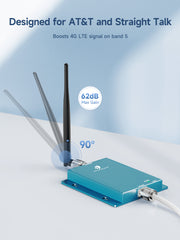 Cell Phone Signal Booster For House Boost 4G LTE 3G On Band 5